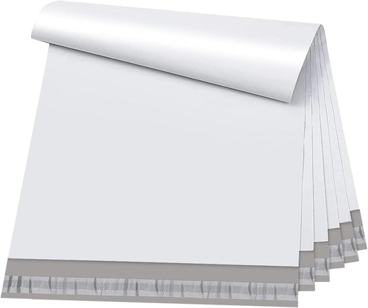 Metronic Large Poly Mailers 24×36 25 Pcs Large Shipping Bags for Clothes,Self Adhesive Shipping Envelopes for Small Business,Waterproof Mailers Poly Bags for Shipping,Packaging Mailing Bags White