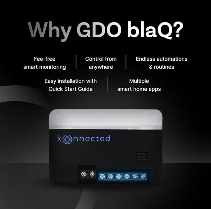 Konnected Smart Garage Door Opener blaQ - Image 3