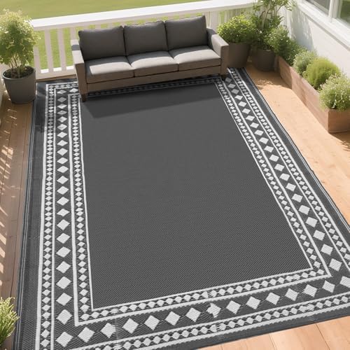 RURALITY Outdoor Rugs 8x10 Waterproof - Image 3