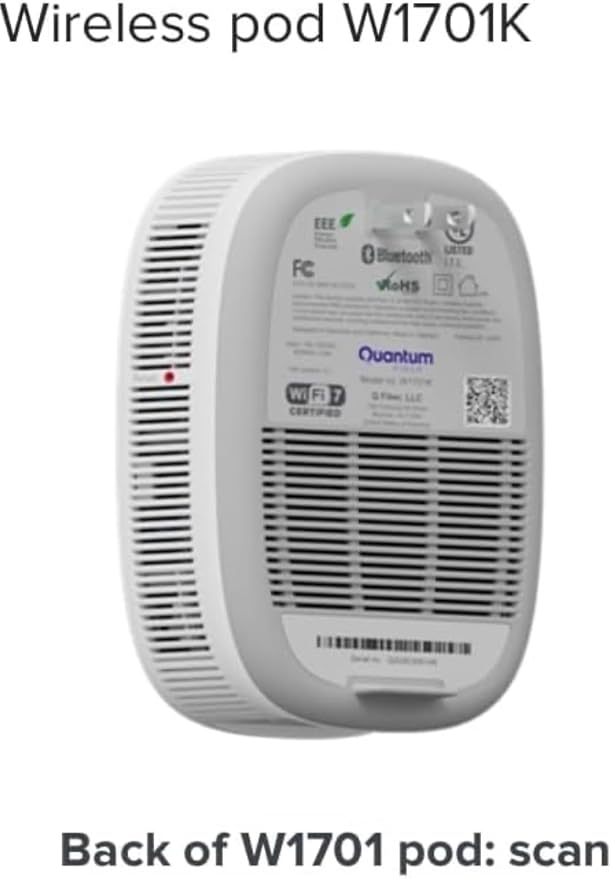 Centurylink Quantum Fiber WiFi-7 Network W1701k Wireless POD Beacon Extender - Image 2