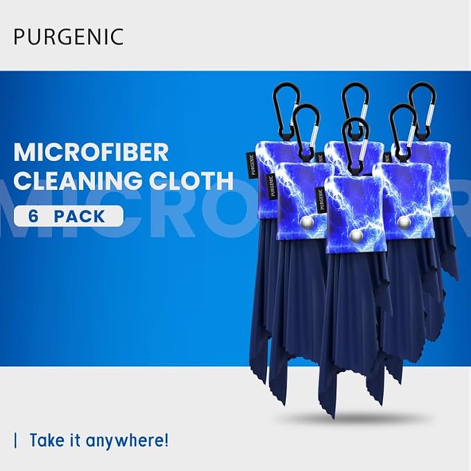 Microfiber Cloth & Glasses Wipes Lens & Glasses Cleaning Cloth - Image 2