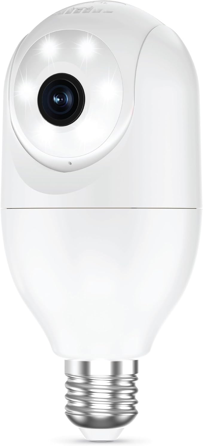 Feit Electric Smart Security Camera Bulb, 2K QHD Resolution, 2-Way Audio - Image 17