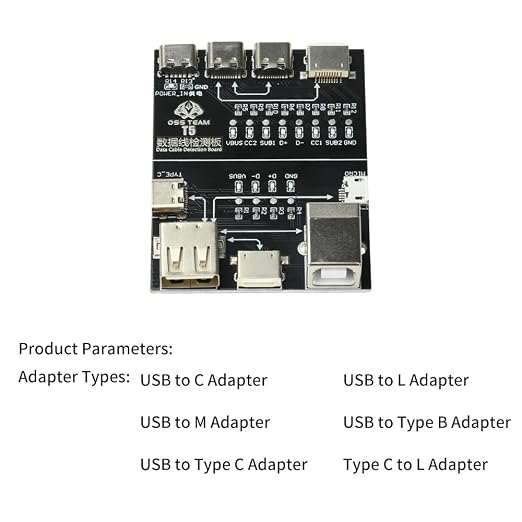 Diymore USB Cable Tester Board, Data Cable Detection Board - Image 4