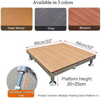 33"x33" Interlocking Decking Tiles, Floating Deck Kit - Image 2