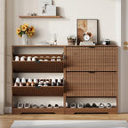 HUANLEGO Shoe Cabinet Storage for Entryway - Image 3