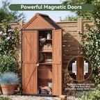 Aoxun Solid Wood Outdoor Cabinet 2.3'x1.3' - Image 4