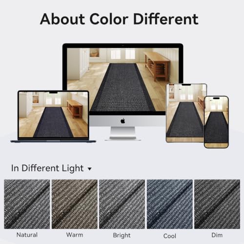 2x6 Hallway Kitchen Runner Rug Non Slip Washable - Image 7