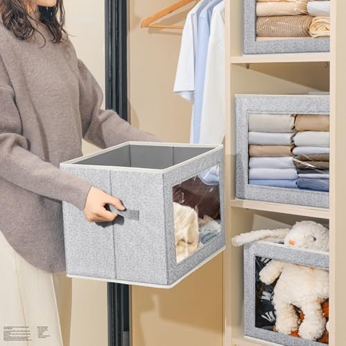 Homsorout Stackable Storage Bins - Image 4