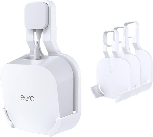 Outlet Wall Mount for eero 7, No-Drill Plug Adapter by ARSUNOVO