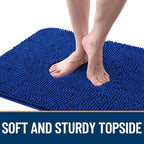 OLANLY Dog Door Mat for Muddy Paws 36x24, Super Absorbent Chenille Mud Mat - Image 4