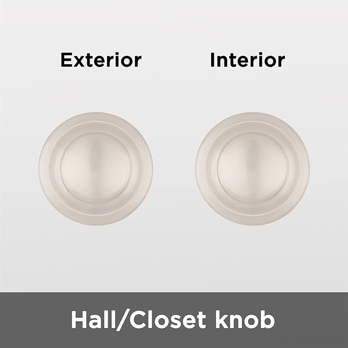 Kwikset Cove Interior Passage Door Knob, Handle - Image 3