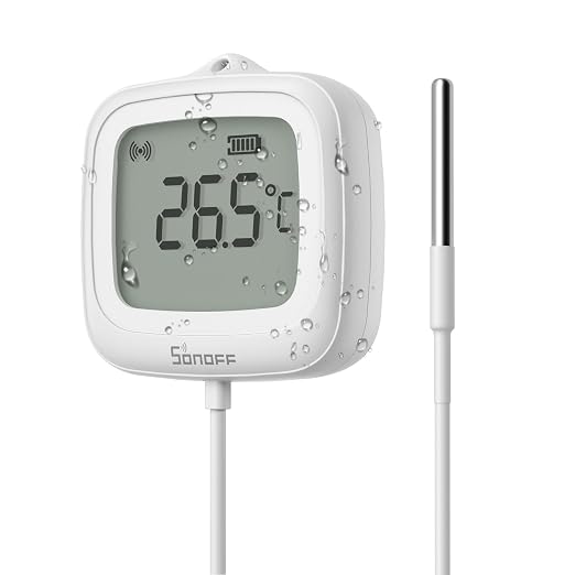 SONOFF SNZB-02LD Zigbee Waterproof Temperature Sensor by SONOFF