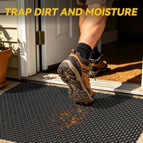 Door Mat Outside Entrance Drainage Waterproof Mat - Image 4