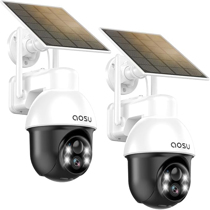 aosu Solar Camera Security Outdoor by AOSUSecurityOffical