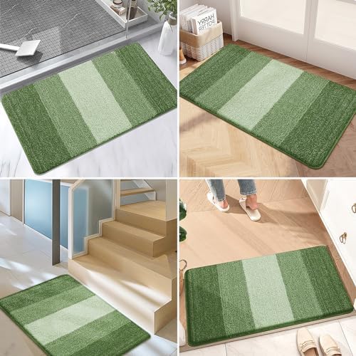 Kitinjoy Indoor Outdoor Door Mat, 59x36 Non-Slip Dirt Trapper Doormats - Image 6