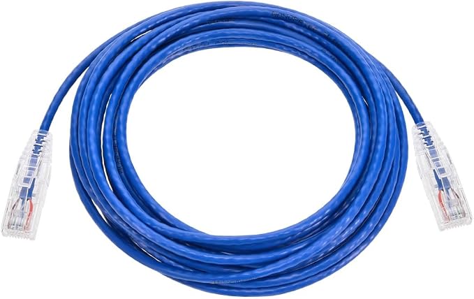 Monoprice Cat6 14ft Blue Component Level Patch Cable UTP 28AWG 550MHz Pure Bare - Image 4
