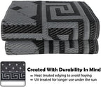 SAND MINE Reversible Mats, Plastic Straw Rug, Modern Area Rug, Large Floor Mat - Image 4