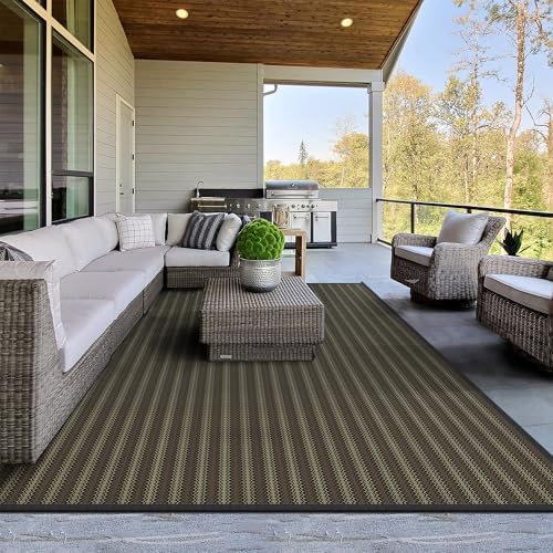 GENIMO Outdoor Rug, Waterproof Plastic Rugs - Image 2