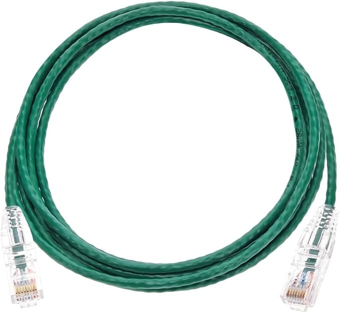 Monoprice Cat6 7ft Green Component Level Patch Cable UTP 28AWG 550MHz Pure Bare - Image 4