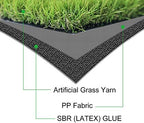 Artificial Grass Turf 3FTX36FT, 38inch 4 Tone Realistic Synthetic Thick Fake - Image 3