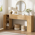 FABATO 61” Fluted Long Console Table by FABATO