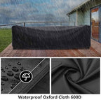 Outdoor Patio Furniture Covers Waterproof 76" L x 28" W x 28" H Rectangular - Image 4