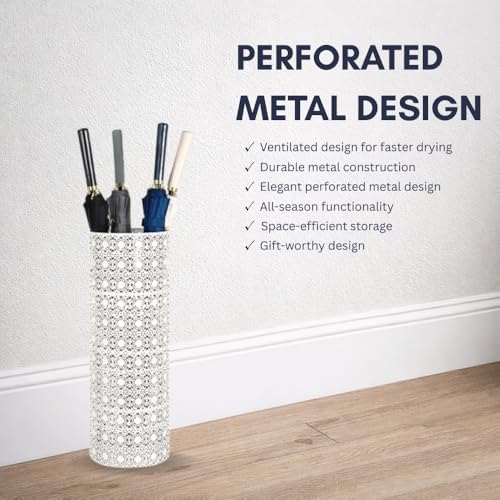 Concepts 21 inch Heavy Duty Metal Umbrella Stand - Image 5