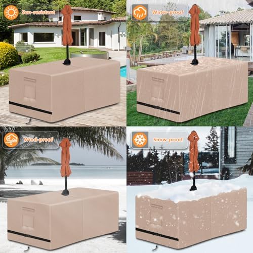Rectangle Patio Table Cover - Image 7