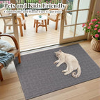 Ileading Indoor Door Mat 2x3ft, Absorbent Dog Muddy Paws Mats, Low-Profile - Image 2