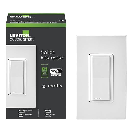 Leviton Decora Smart Switch, Works by Leviton