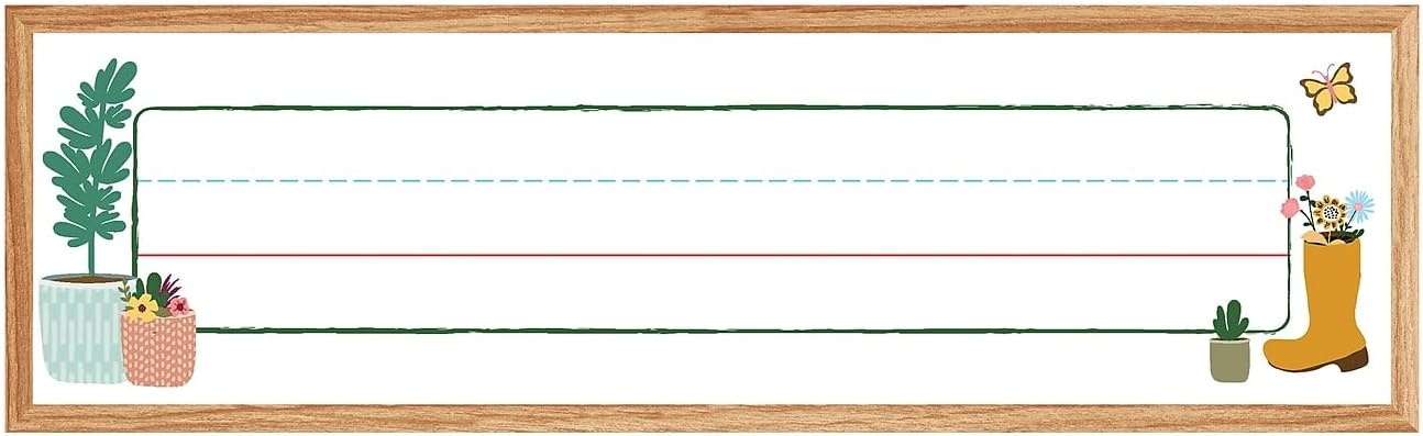 Carson Dellosa Grow Together 36PC Name Labels for Kids, Plant Tags for Labeling Classroom, School Supplies, Chalkboard, Desk Organizer and Locker Organization Teacher Decor