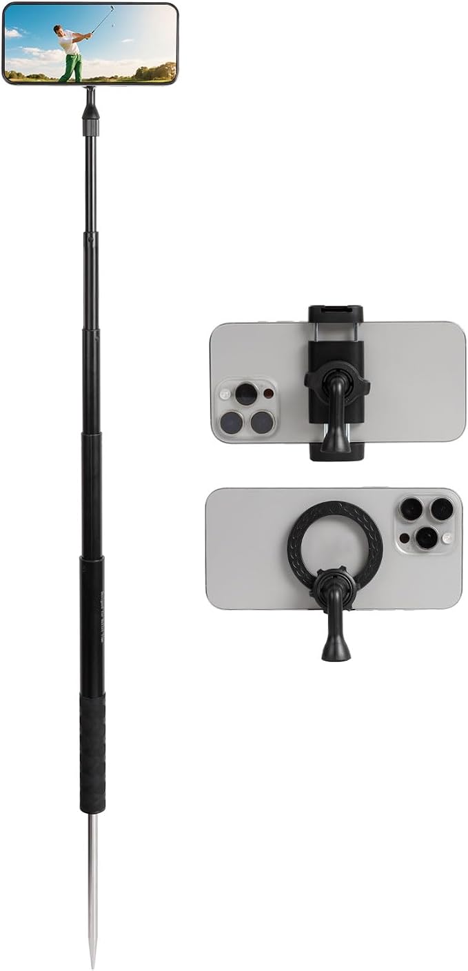 Ground Golf Monopod Phone Stand Holder by Unknown