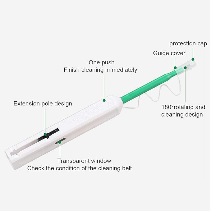 2pcs Fiber Optic Cleaner Fiber Optic connectors Cleaning, Fiber Optic Cleaner - Image 7