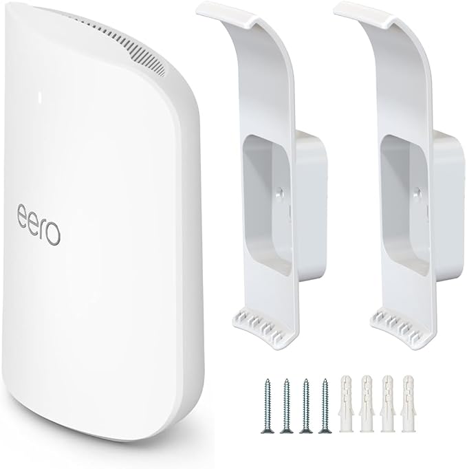 Wall Mount Holder for eero Max 7, No Messy Wires, Space Saving, Wall Stand by Mamerry
