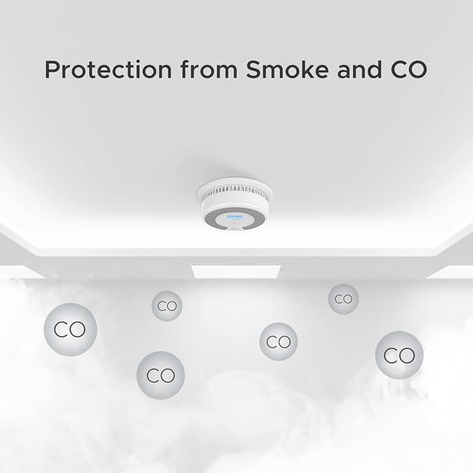 X-Sense Combination Smoke & CO Alarm, 10-Year Battery, Large LCD, UL 217 & UL - Image 4
