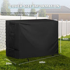Patio High Top Dining Set Cover, Outdoor Bar Height Table and Chairs Cover - Image 7