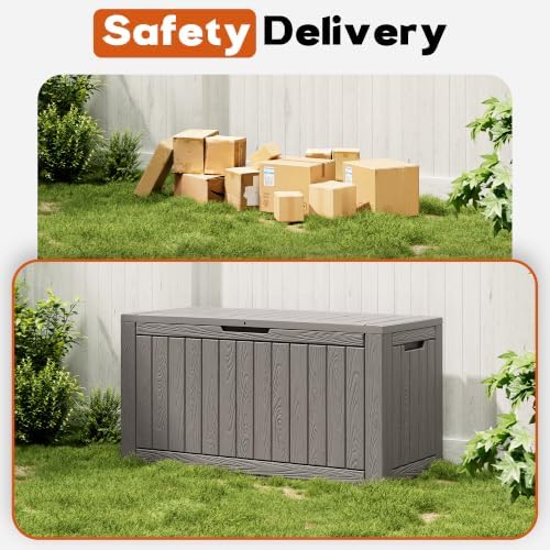 Outdoor Storage Deck Boxes Waterproof, Waterproof and UV Resistant Outdoor - Image 5