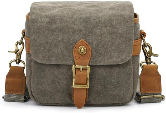 Vintage Canvas DSLR/SLR Camera Bag by Pleasepurchaseimmediately