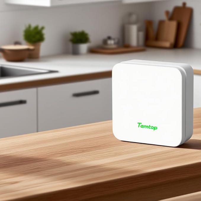 Temtop P1 Air Quality Monitor, PM2.5/PM10/Temperature/Humidity Sensor - Image 9