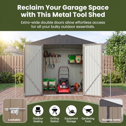 Patiowell 6x4 FT Storage Shed - Image 3