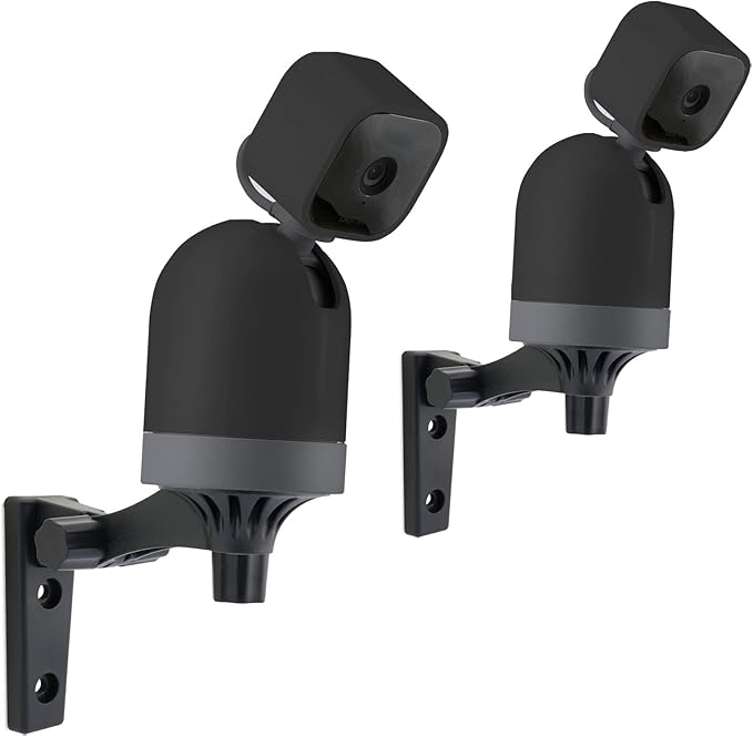 2-Pack Wall Mount Compatible for Blink Mini Pan-Tilt Mount for Ceiling Black by Unknown