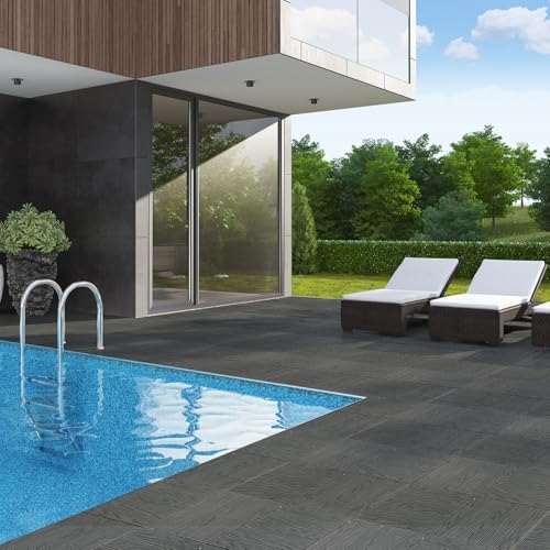 Interlocking Deck Tiles, 11.8"x11.8" Balcony Flooring - Image 3