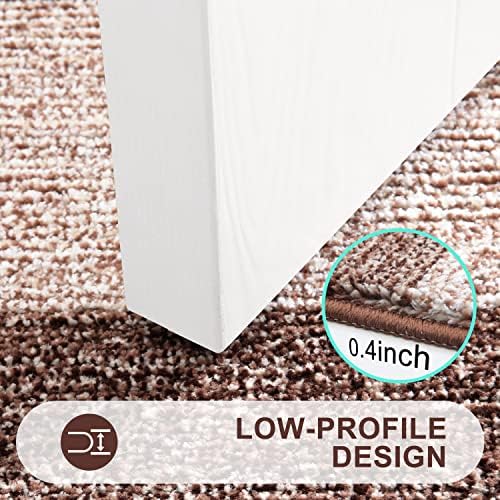 Kitinjoy Indoor Outdoor Door Mat, 48x30 Non-Slip Dirt Trapper Doormats - Image 4