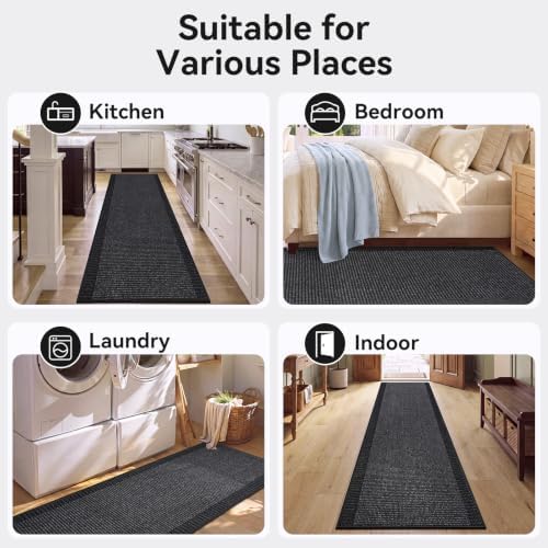 2x6 Hallway Kitchen Runner Rug Non Slip Washable - Image 6
