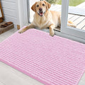 OLANLY Dog Door Mat for Muddy Paws 36x24, Extra Absorbent Chenille Mud Mat by OLANLY