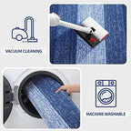Kitinjoy Indoor Outdoor Door Mat, 71x47 Non-Slip Dirt Trapper Doormats - Image 5