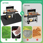 TAOMAND Large 90 x 52 inches Under Grill Mats - Image 4