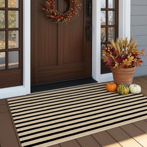OJIA Outdoor Porch Rug Fall Front Door Mat 24"x51" by OJIA