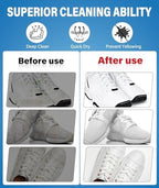 Shoe Cleaner, No-Rinse Deep-Cleaning Foam, Revives White Sneaker Fast - Image 3