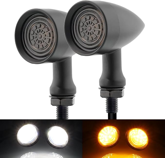 TSUNG Universal Motorcycle SMD LED Turn Signals 12V Brake Tail Lights Running by TSUNGMOTO